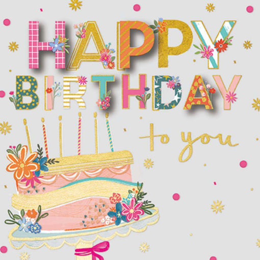 Picture of HAPPY BIRTHDAY CARD